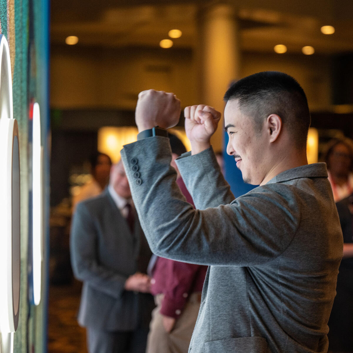 Delta SkyMiles® and Starbucks® Rewards came together at CES to give attendees more of what matters. Attendees experienced the interactive “Wonder Window” exhibit at ARIA for special giveaways.