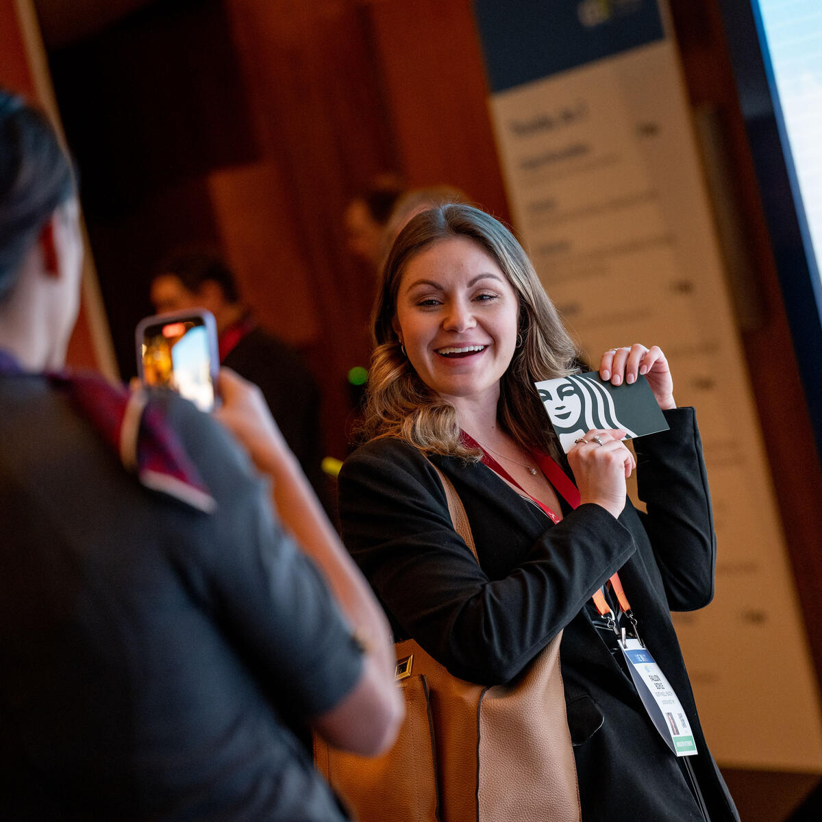 Delta SkyMiles® and Starbucks® Rewards came together at CES to give attendees more of what matters. Attendees experienced the interactive “Wonder Window” exhibit at ARIA for special giveaways.