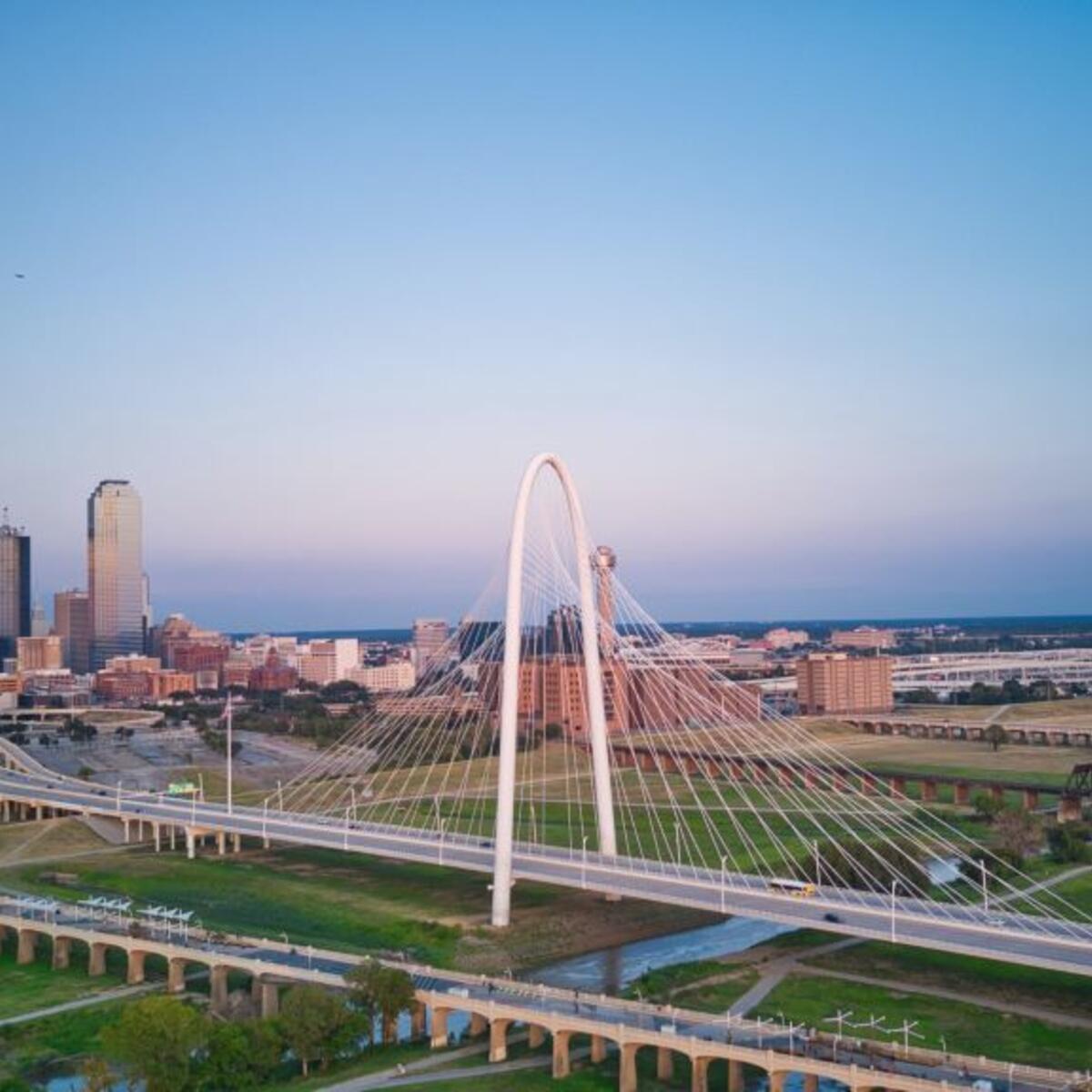 Skyline view of Downtown Dallas, Texas