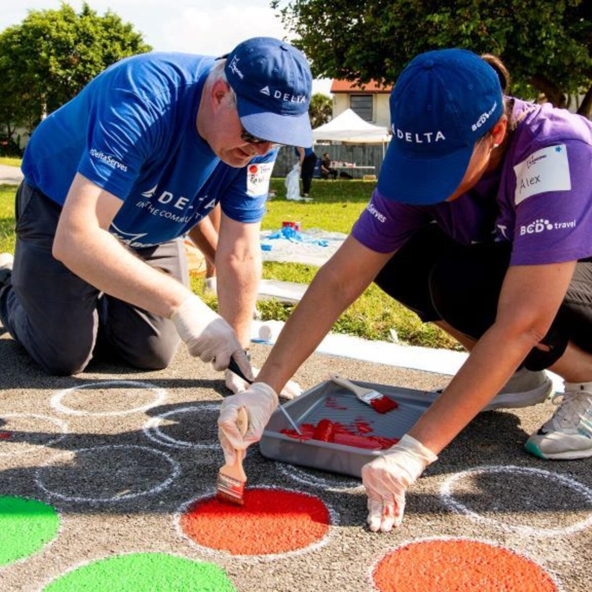 Delta and KABOOM! have partnered with local organizations in Miami to unveil a kid-designed, community-built playground as part of the airline’s commitment to giving back where its employees live, work and serve. 