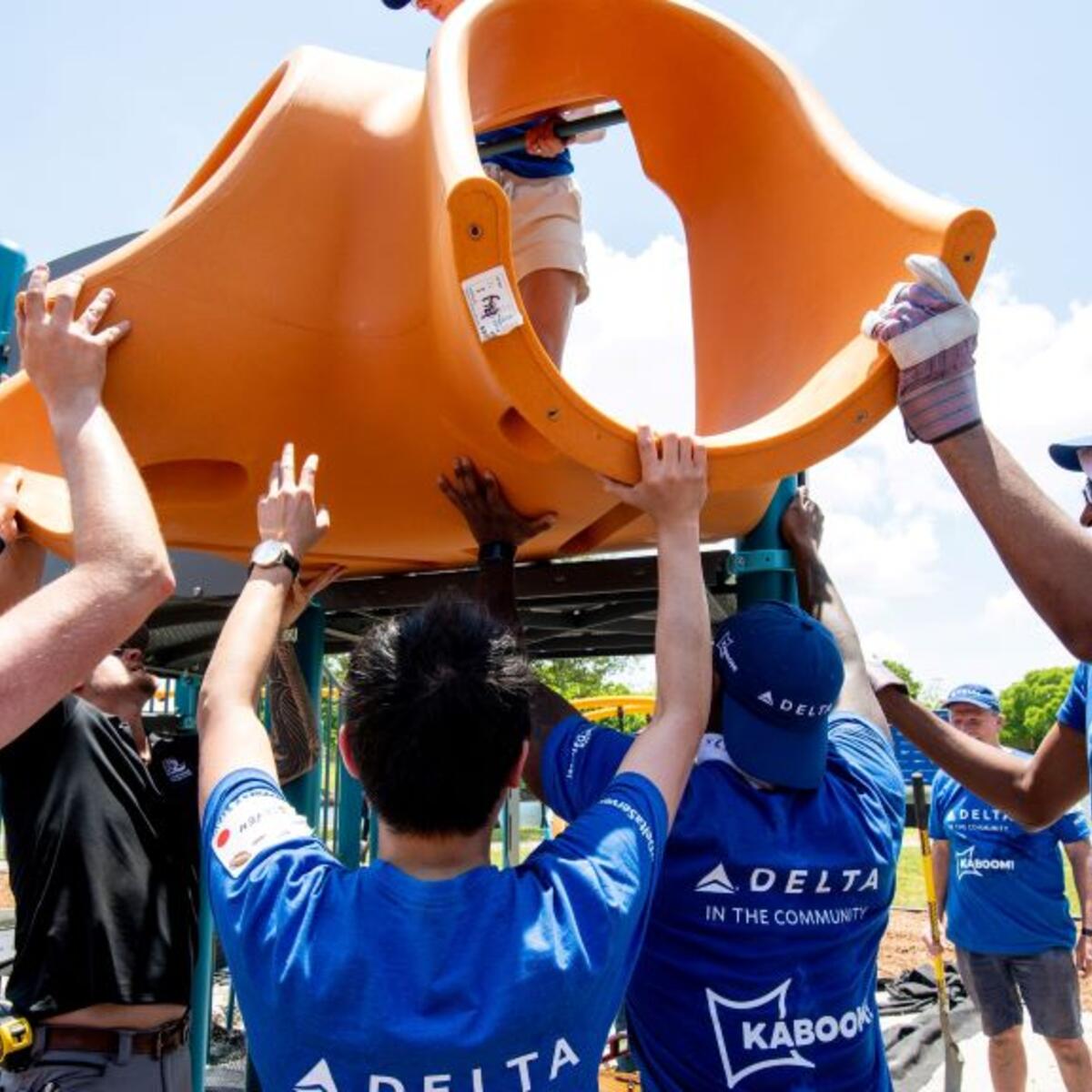Delta and KABOOM! have partnered with local organizations in Miami to unveil a kid-designed, community-built playground as part of the airline’s commitment to giving back where its employees live, work and serve. 