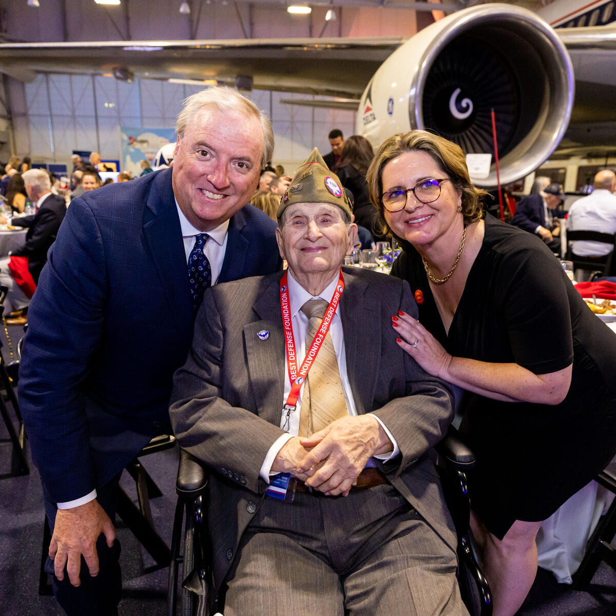 Delta hosted a special event Tuesday for World War II veterans, heard their rich stories, gave them a warm Delta welcome and bid them bon voyage before their charter departs for Deauville, Normandy.