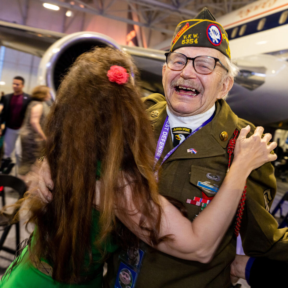 Delta hosted a special event Tuesday for World War II veterans, heard their rich stories, gave them a warm Delta welcome and bid them bon voyage before their charter departs for Deauville, Normandy.