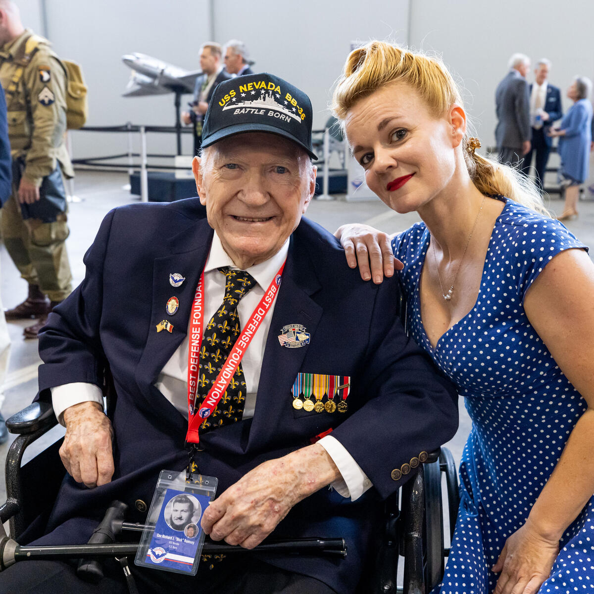 Delta hosted a special event Tuesday for World War II veterans, heard their rich stories, gave them a warm Delta welcome and bid them bon voyage before their charter departs for Deauville, Normandy.