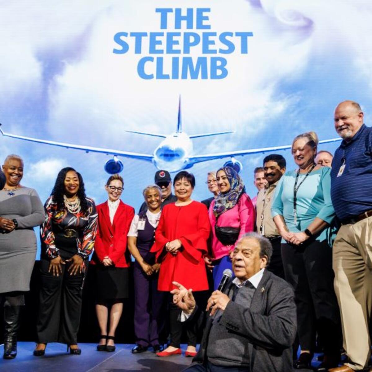 Delta's documentary "The Steepest Climb" debuted on Feb. 14 to Delta employees and is coming to Delta Studios this June.