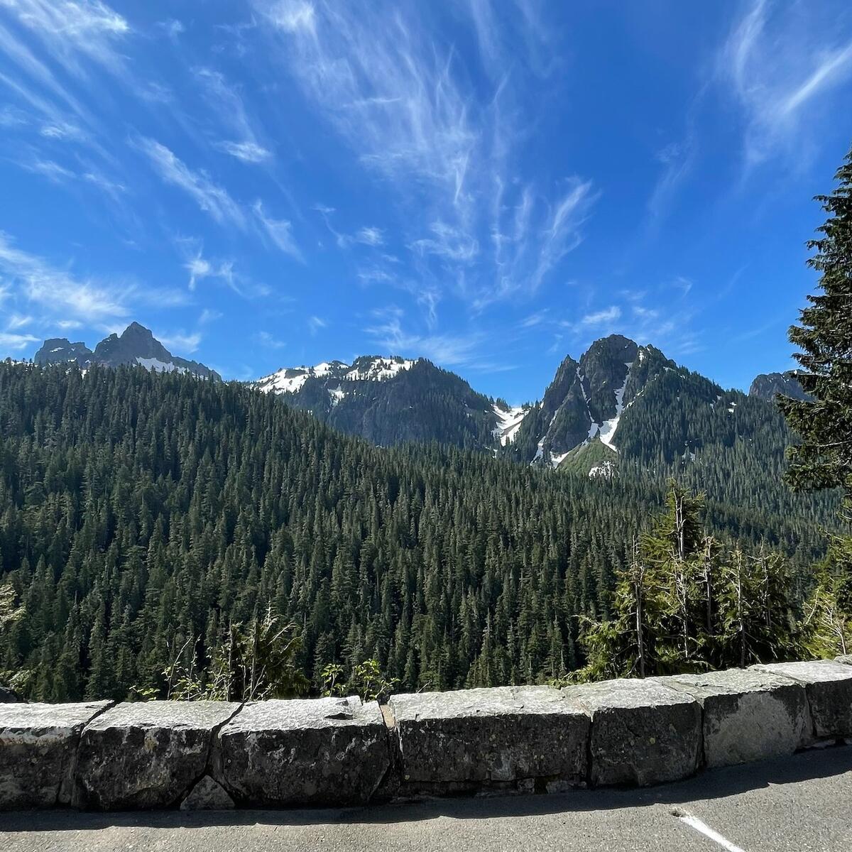 One of the mountain ranges in Seattle, home to more than 50 hiking trails and unforgettable views.