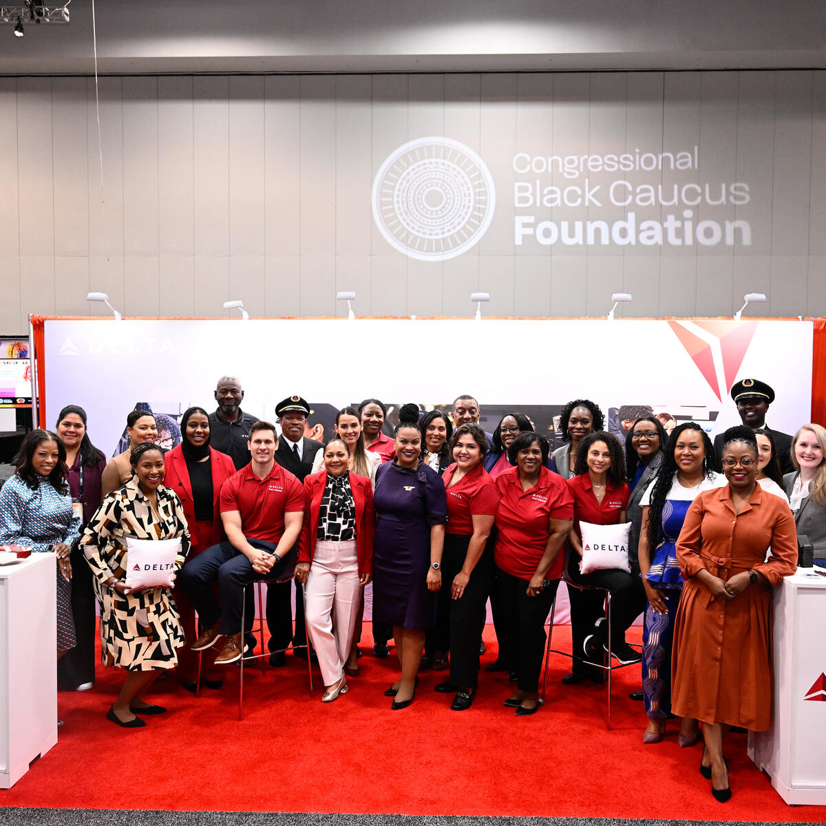 Group shot of attendees at the 52nd annual Legislative Conference of the Congressional Black Caucus Foundation