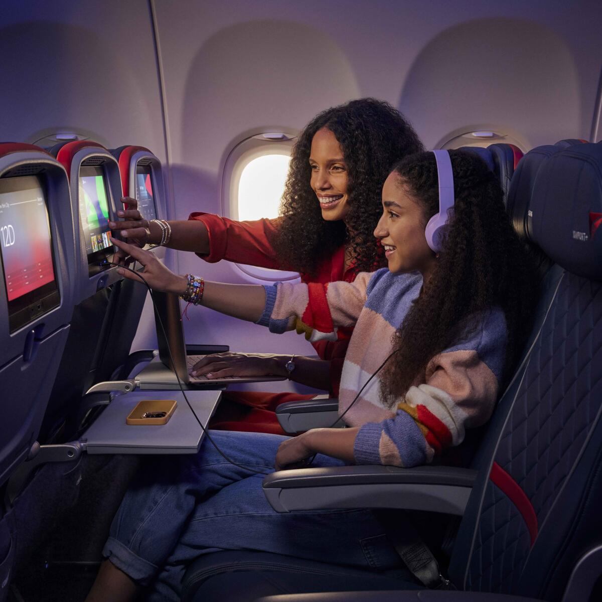 Delta is taking the in-flight experience to new heights this fall. Customers will enjoy an all-new seatback entertainment experience through Delta Sync unlocked by SkyMiles Membership rolling out to select aircraft now, and a fresh selection of hit movies and shows.