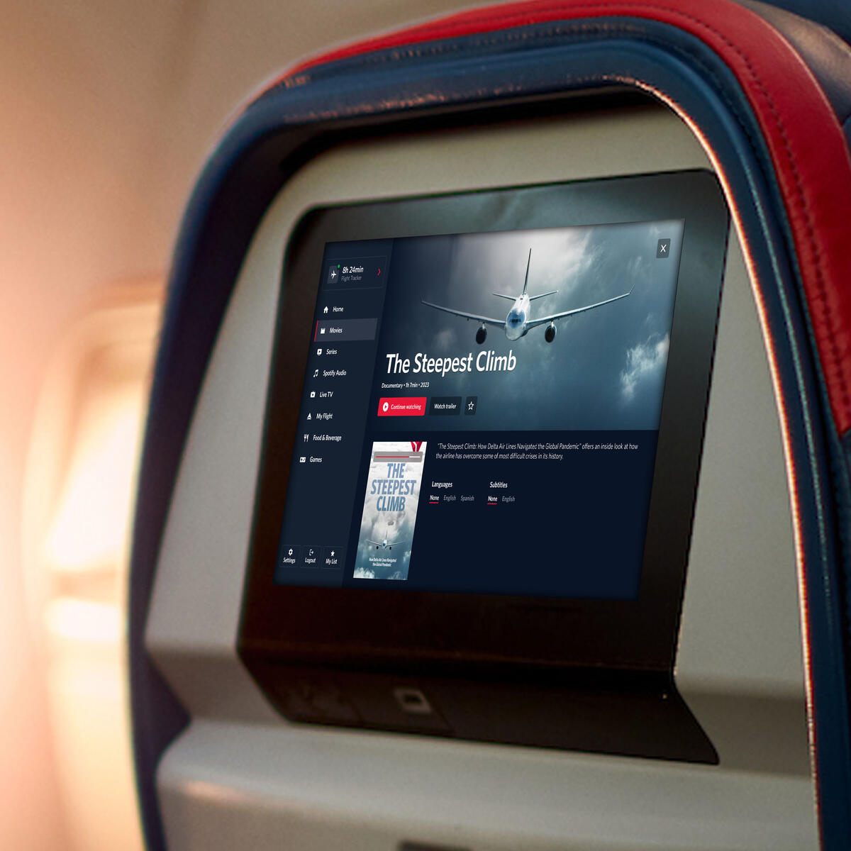Delta is taking the in-flight experience to new heights this fall. Customers will enjoy an all-new seatback entertainment experience through Delta Sync unlocked by SkyMiles Membership rolling out to select aircraft now, and a fresh selection of hit movies and shows.