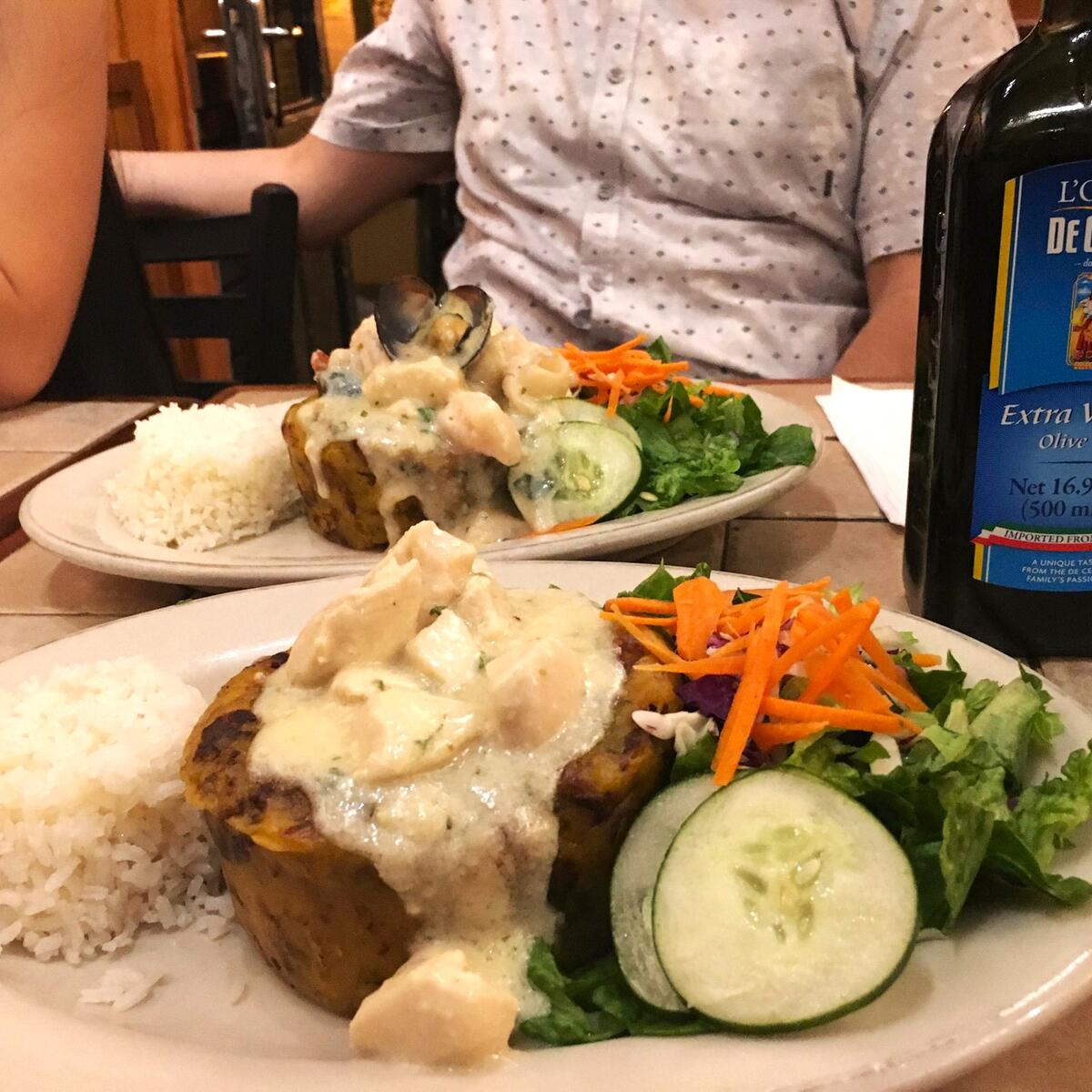 A plate of mofongo served at a restaurant in San Juan, Puerto Rico
