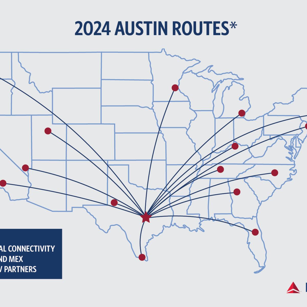 Austin Route Map 2023