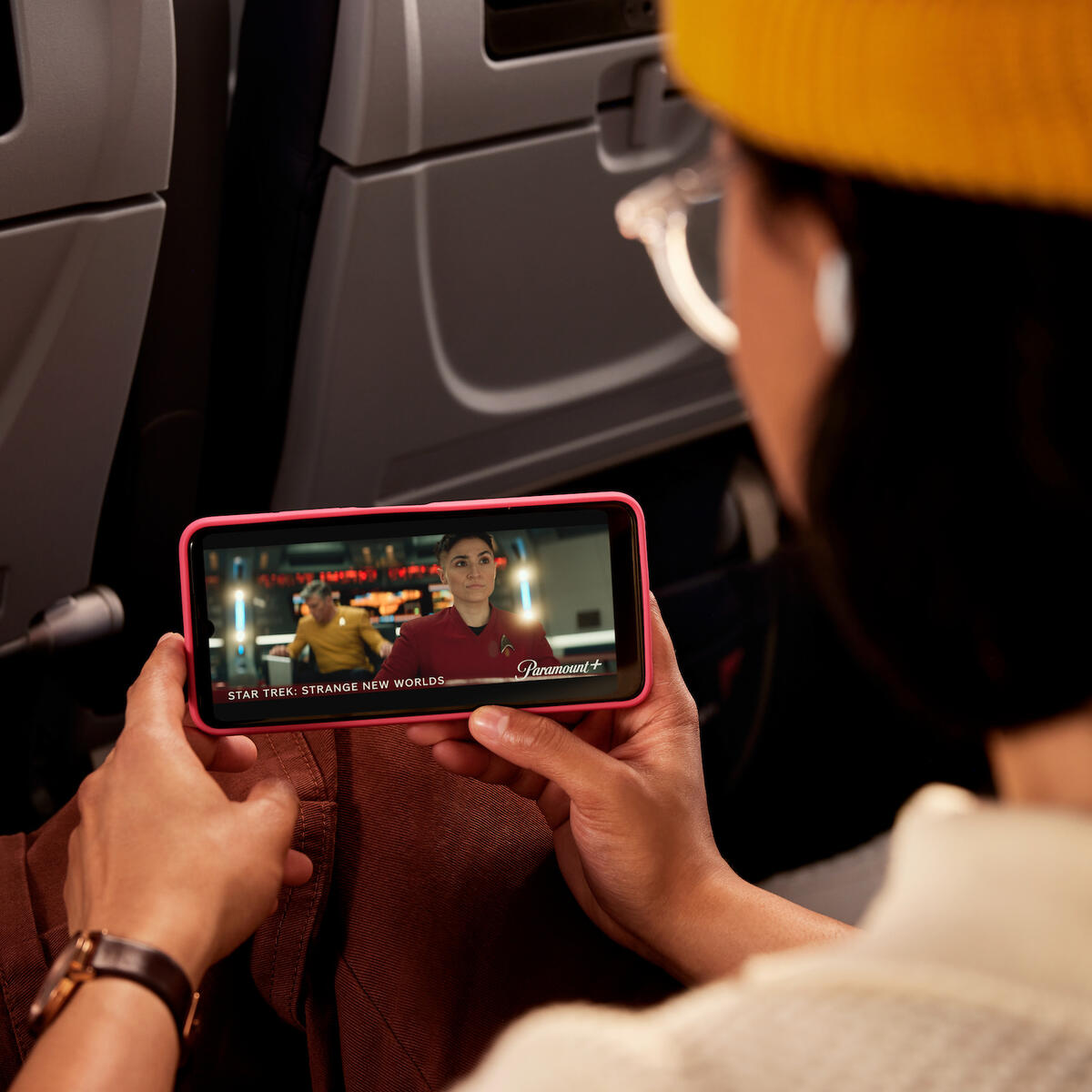 New premium content is available for SkyMiles Members, including hit SHOWTIME titles brought to you by Paramount+, Delta’s exclusive in-flight streaming partner. 