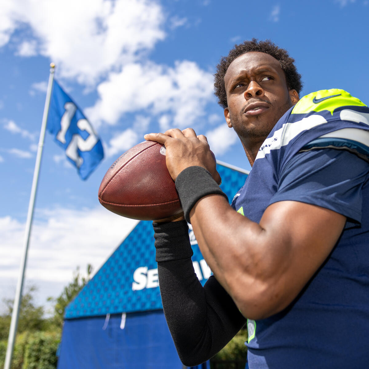 Geno Smith from the Seattle Seahawks