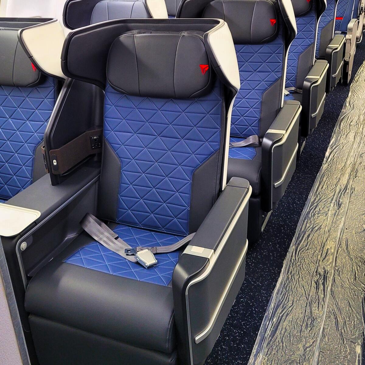Delta customers will soon enjoy an improved premium travel experience as the airline’s newest First Class seat begins rolling out on select refreshed Boeing 737-800 aircraft this month. 
