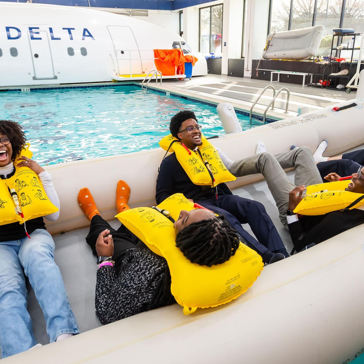 Participants of Delta's new Business Class program started the multi-month course with a tour of Delta's World Headquarters in Atlanta.