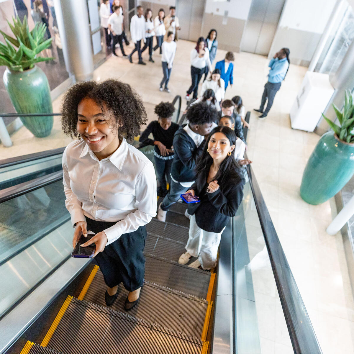 Delta Air Lines and LATAM Airlines Group united to extend a transformative experience to 25 students from New World School of the Arts through an exclusive Job Shadow Day at Miami International Airport.