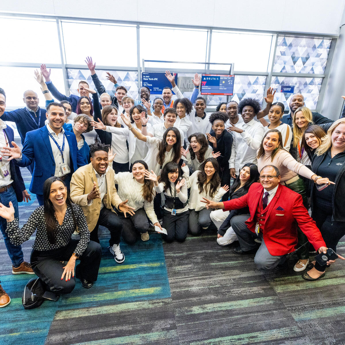 Delta Air Lines and LATAM Airlines Group united to extend a transformative experience to 25 students from New World School of the Arts through an exclusive Job Shadow Day at Miami International Airport.