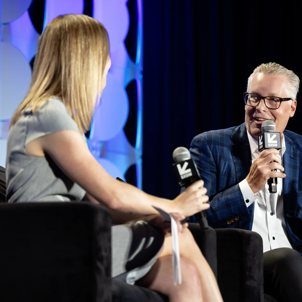 Ed Bastian, Delta Air Lines CEO, speaks with Fortune Editor-in-Chief Alyson Shontell during the first half of the SXSW Featured Session: "People First, Always: How to Put Values at the Heart of your Business"&nbsp;on March 10, 2024.&nbsp;