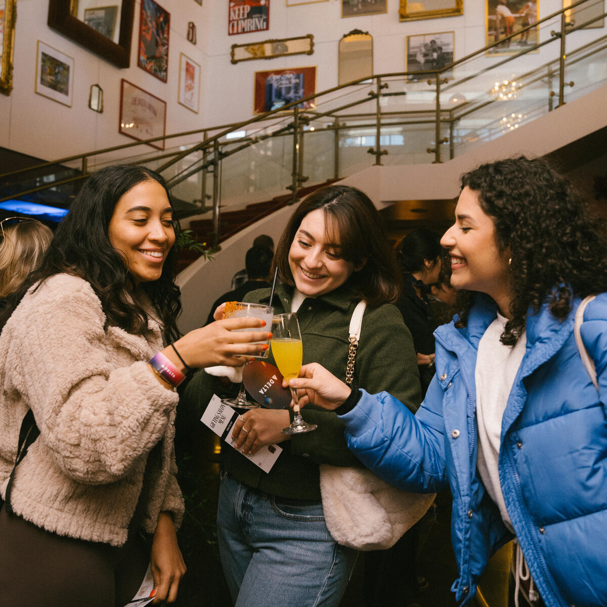 SkyMiles Members spend quality time enjoying Delta Lounge activation and amenities during SXSW 2024.