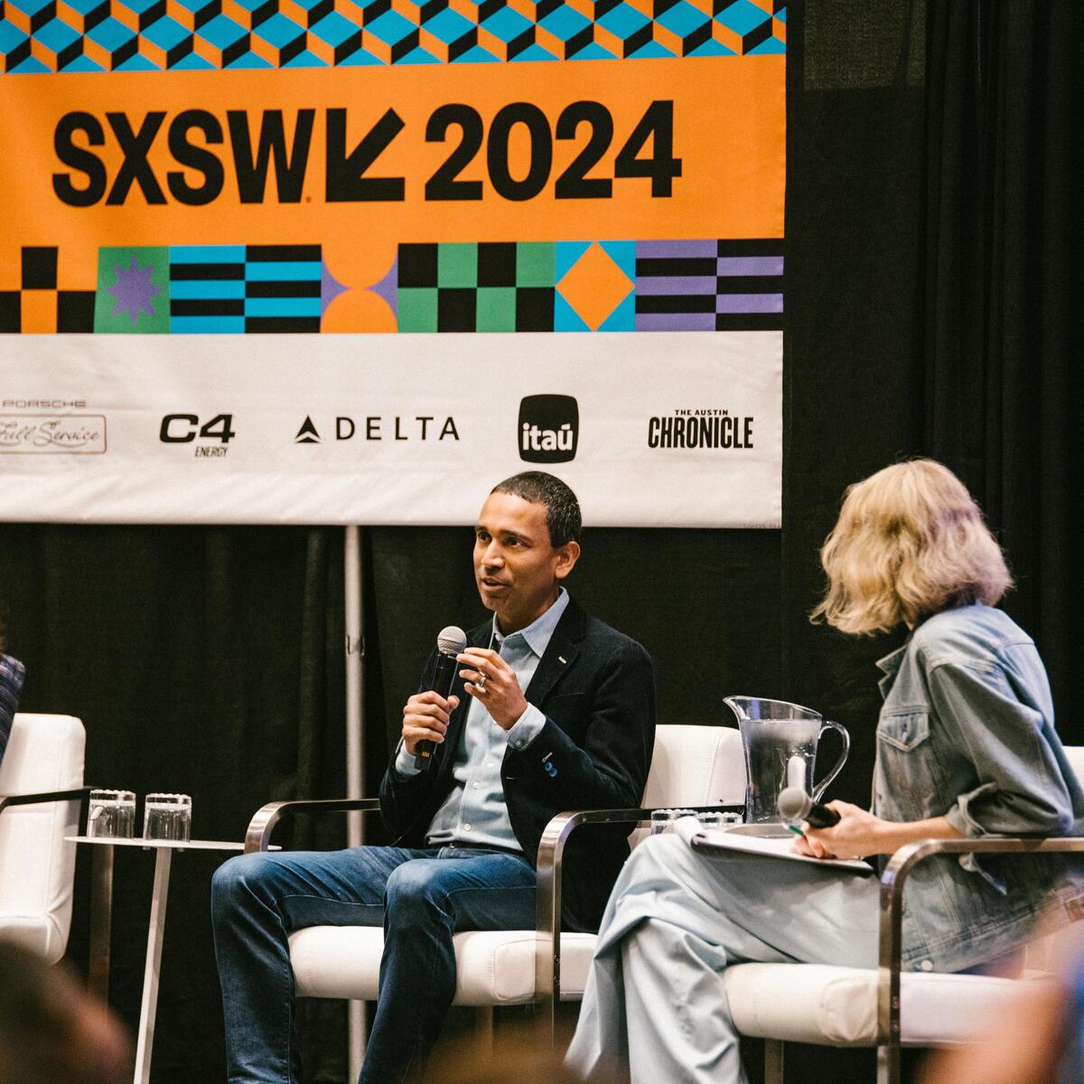 Ranjan Goswami, SVP, Customer Experience Design, contributes the Delta perspective on important partnership investment at the Designing Brand Experiences with Customers at the Core panel on March 11 at SXSW 2024.