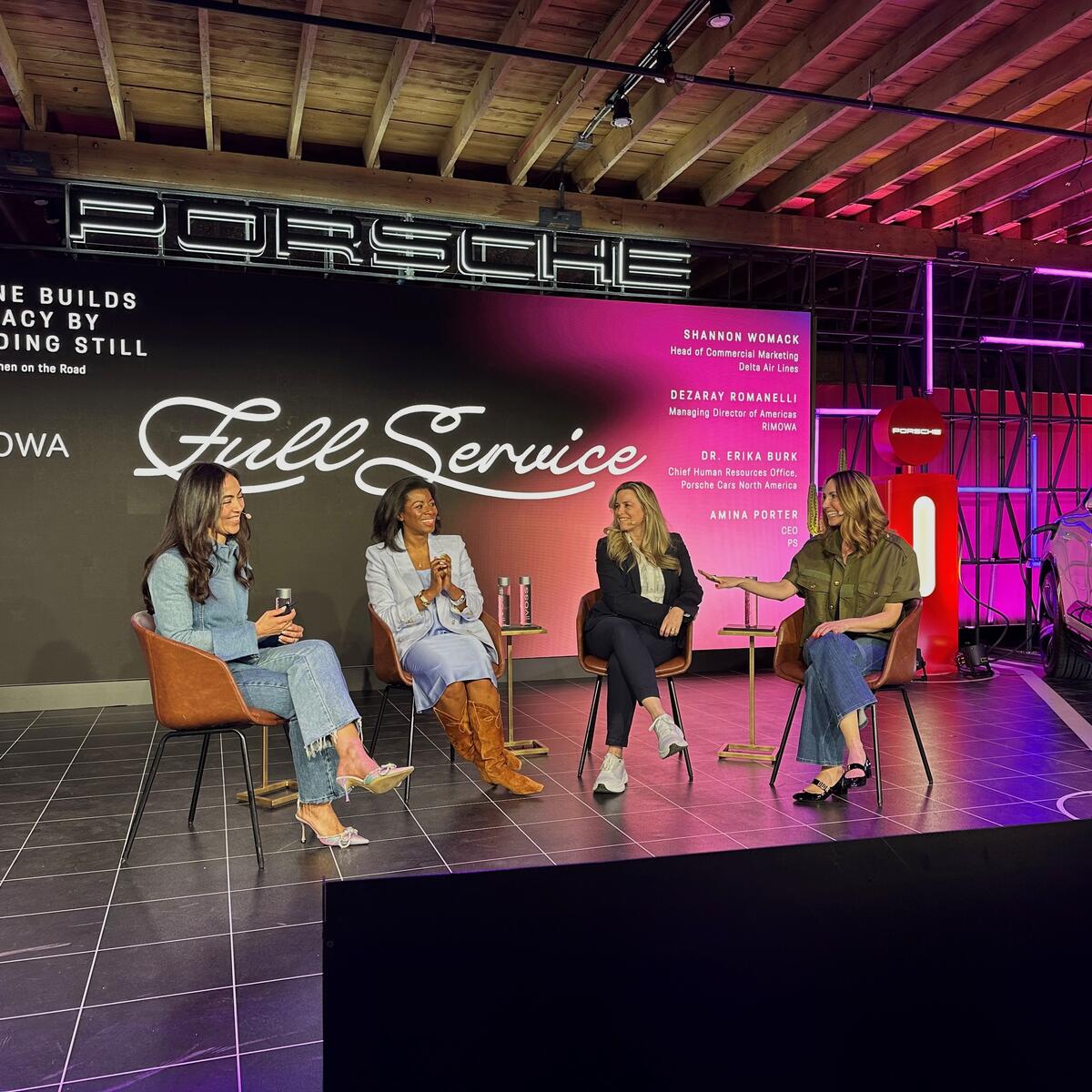 Shannon Womack, Managing Director - Product and Loyalty Marketing, speaks on the "No One Builds a Legacy by Standing Still: Featuring Women on the Road" panel with other women leaders from the transportation industry on their respective career journeys and the importance of diverse, dynamic leadership on March 10 at SXSW 2024.