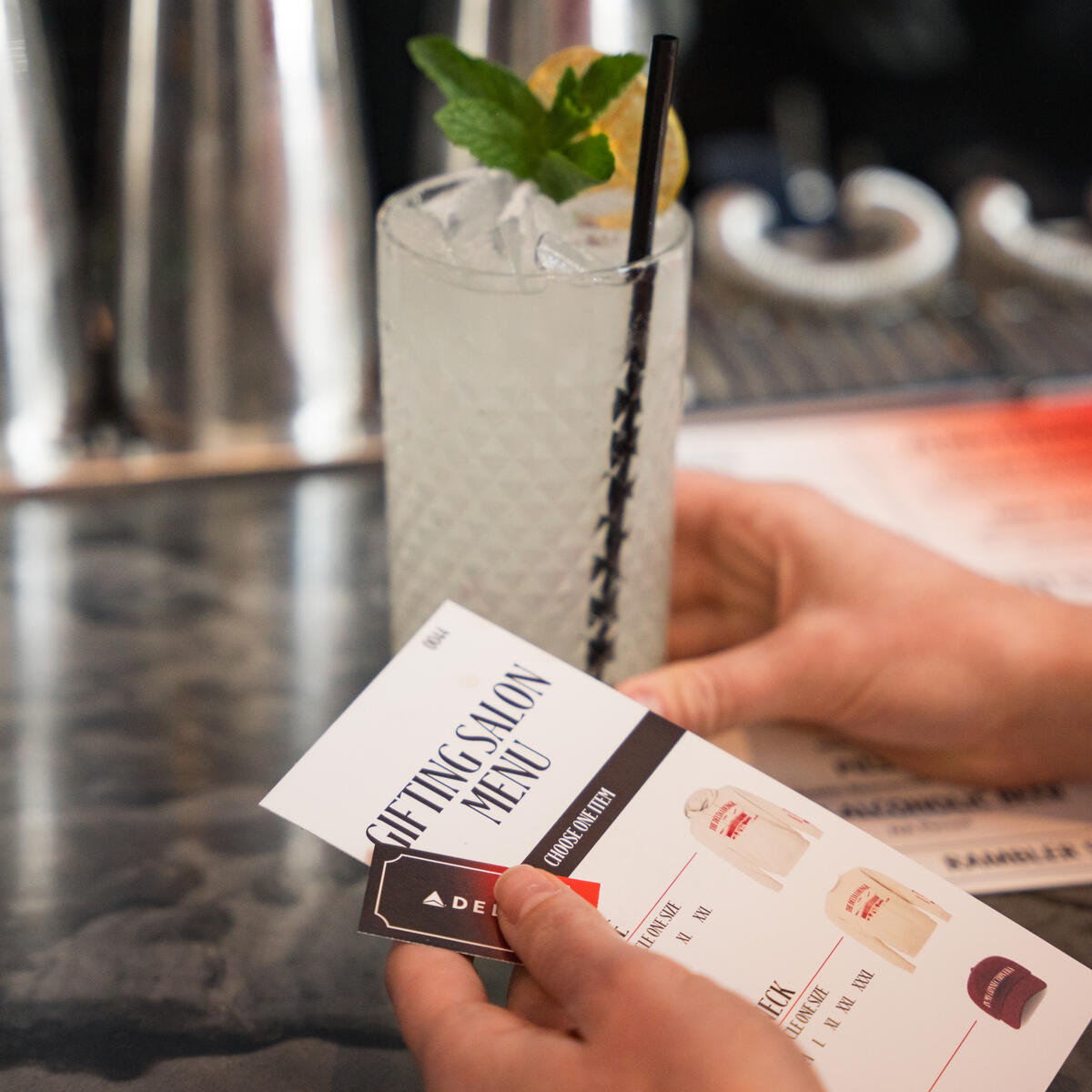 SkyMiles members were given a ticket in the Delta Lounge to redeem custom limited-edition Delta x SXSW merchandise such as hats, tote bags and sweatshirts.&nbsp;