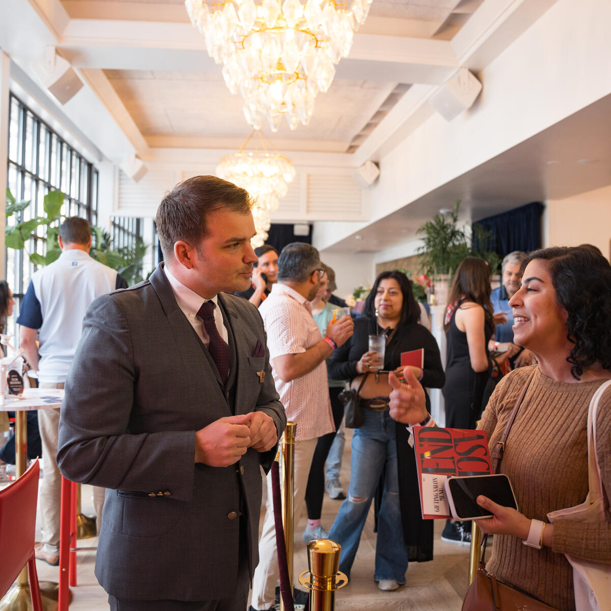 Staffed with flight attendants and iconic Red Coats, Delta Lounge attendees experienced Delta’s signature hospitality and the power of connection through membership.