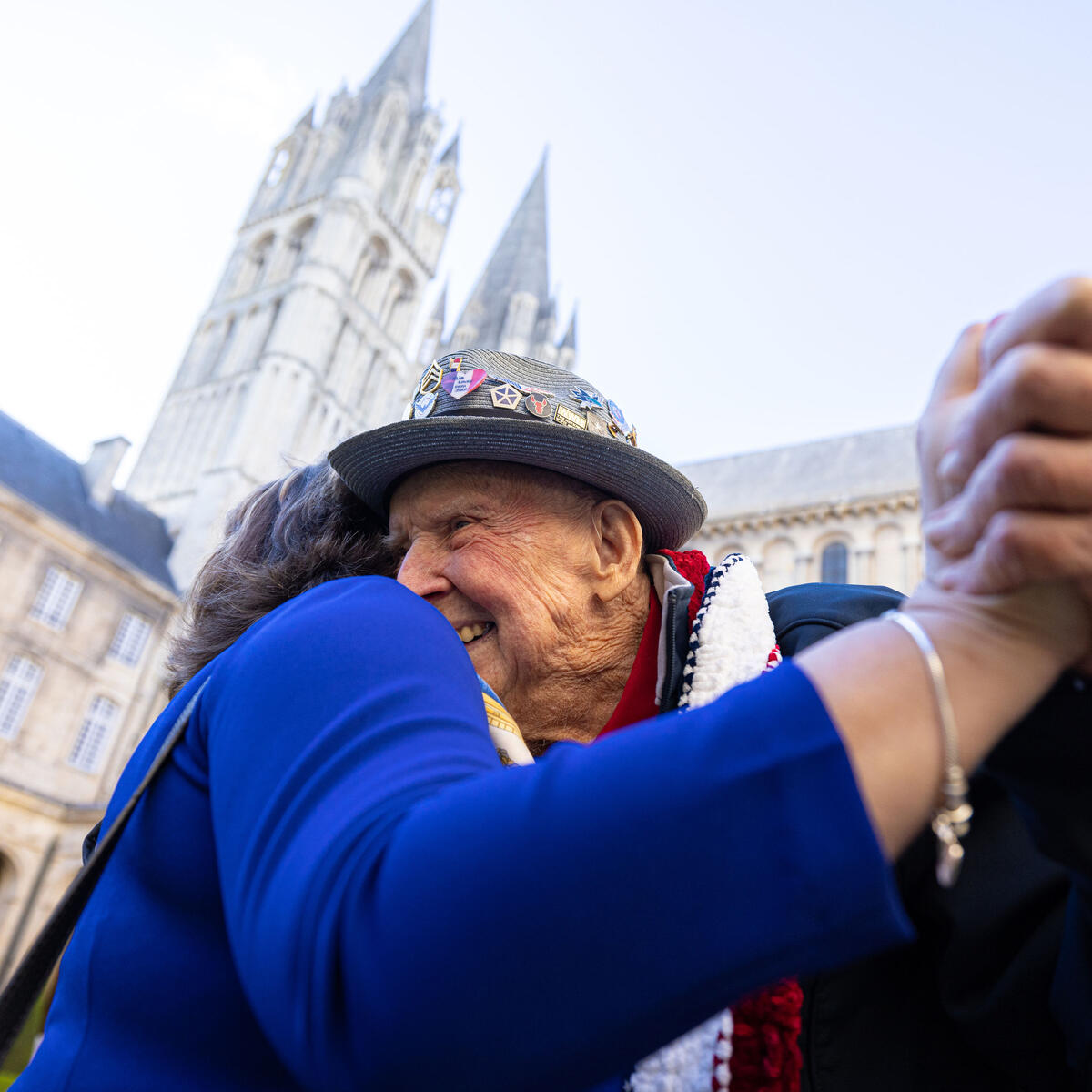 At&nbsp;Abbaye aux Hommes, a former Benedictine monastery in Caen founded in 1063 by William the Conqueror, veterans celebrated the near completion of the program with a farewell dinner hosted by Mayor Joël Bruneau.