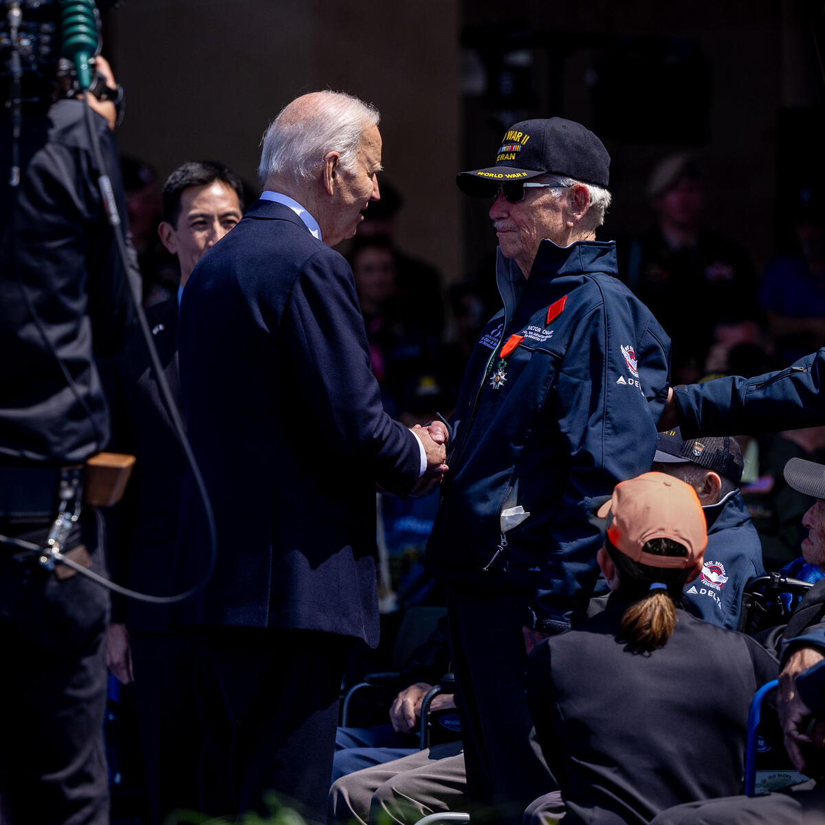 June 6, 2024, marked the 80th anniversary of the D-Day landings along the Normandy coast during World War II. This event, which ultimately led to the liberation of Europe, was commemorated with over 14,000 guests and 170 WWII Veterans at the Normandy American Cemetery, with special appearances from U.S. President Joe Biden and French President Emmanuel Macron.