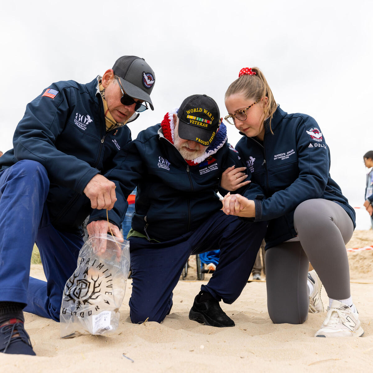 On June 8, WWII Veterans were welcomed to Utah Beach by the Mayor of Saint Marie du Mont., and members of the Delta family had the honor of attending the wedding of 100-year-old WWII Veteran Harold Terens and his now-wife, 96-year-old Jeanne Swerlin.