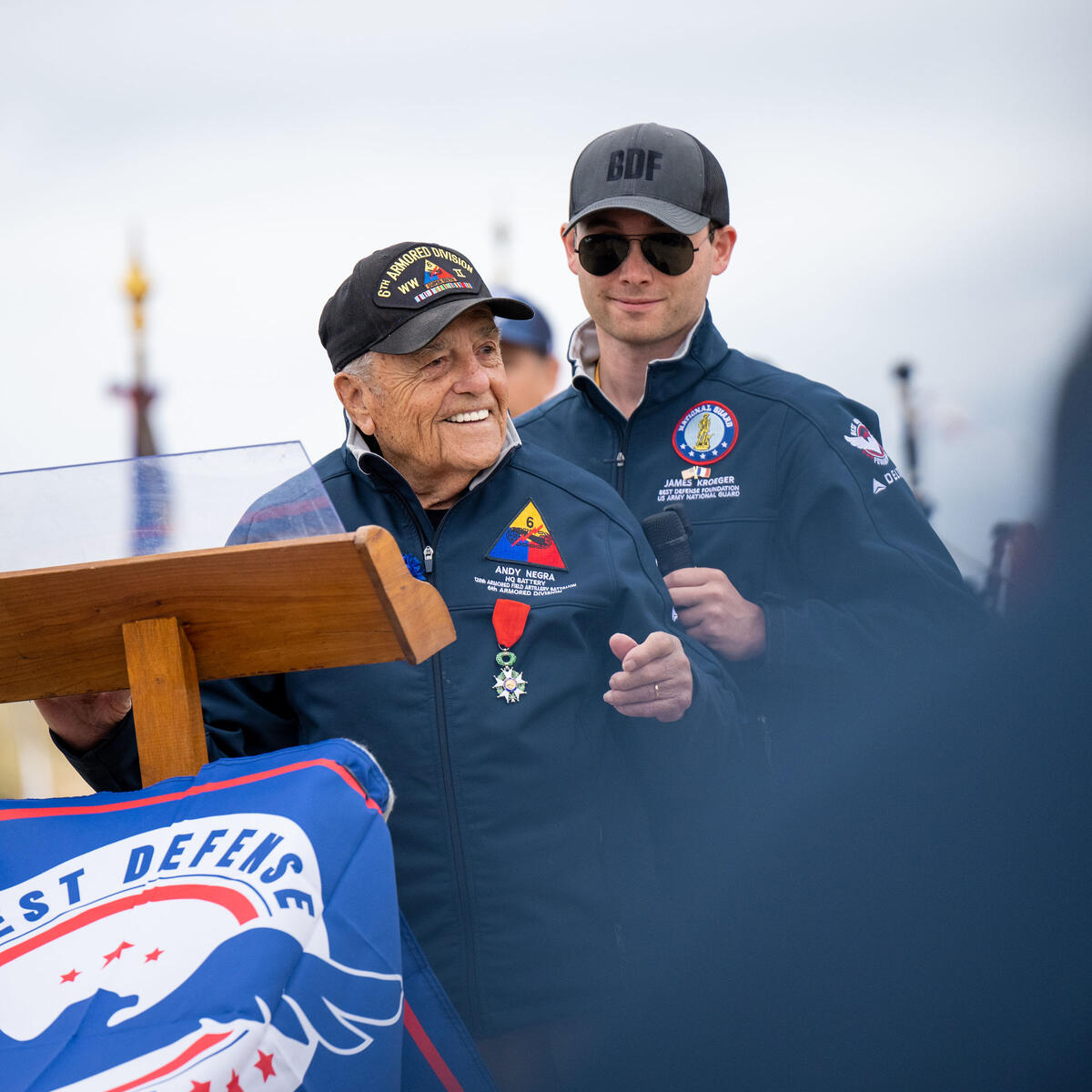 On June 8, WWII Veterans were welcomed to Utah Beach by the Mayor of Saint Marie du Mont., and members of the Delta family had the honor of attending the wedding of 100-year-old WWII Veteran Harold Terens and his now-wife, 96-year-old Jeanne Swerlin.