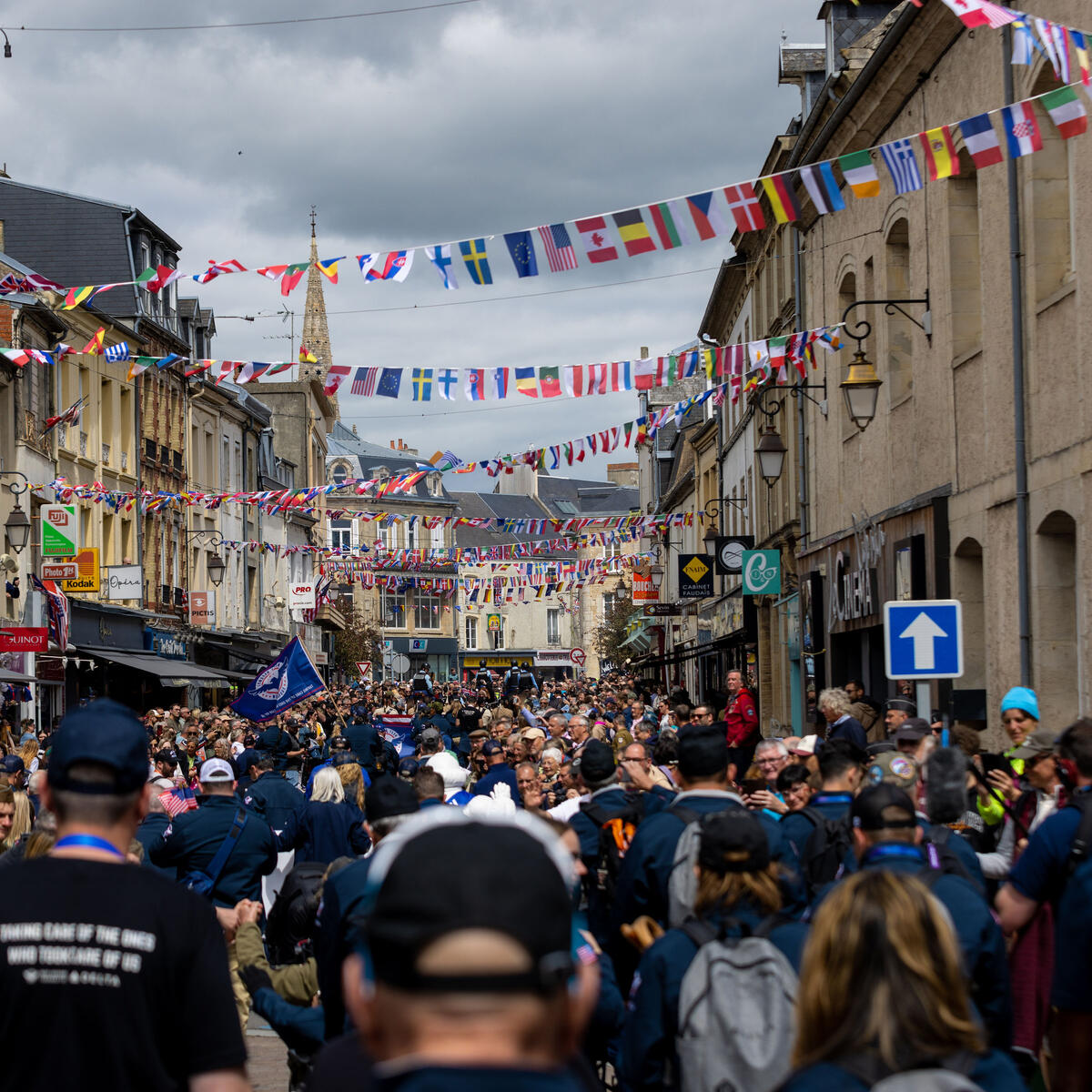 On June 8, WWII Veterans were welcomed to Utah Beach by the Mayor of Saint Marie du Mont., and members of the Delta family had the honor of attending the wedding of 100-year-old WWII Veteran Harold Terens and his now-wife, 96-year-old Jeanne Swerlin.
