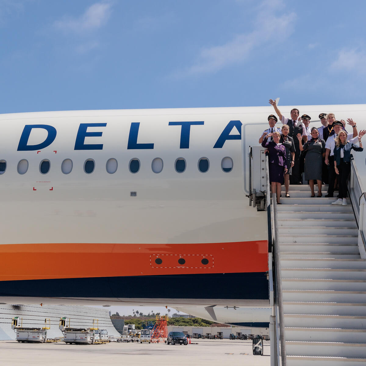 Following the Closing Ceremony of the Olympic Games Paris 2024, Delta carried the Olympic Flag from Paris to Los Angeles on its custom LA28 livery for the official Olympic Flag Flight – signifying the Games’ return to the United States in 2028 for the first time since the 2002 Salt Lake Olympic and Paralympic Games.