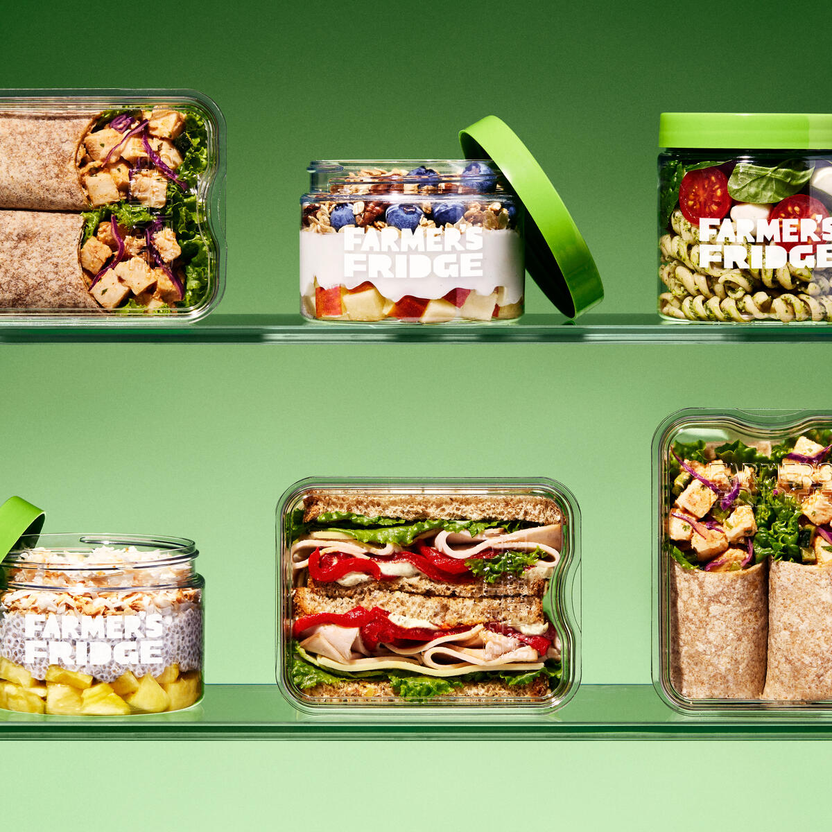 Farmer’s Fridge Fresh Flight Fuel options