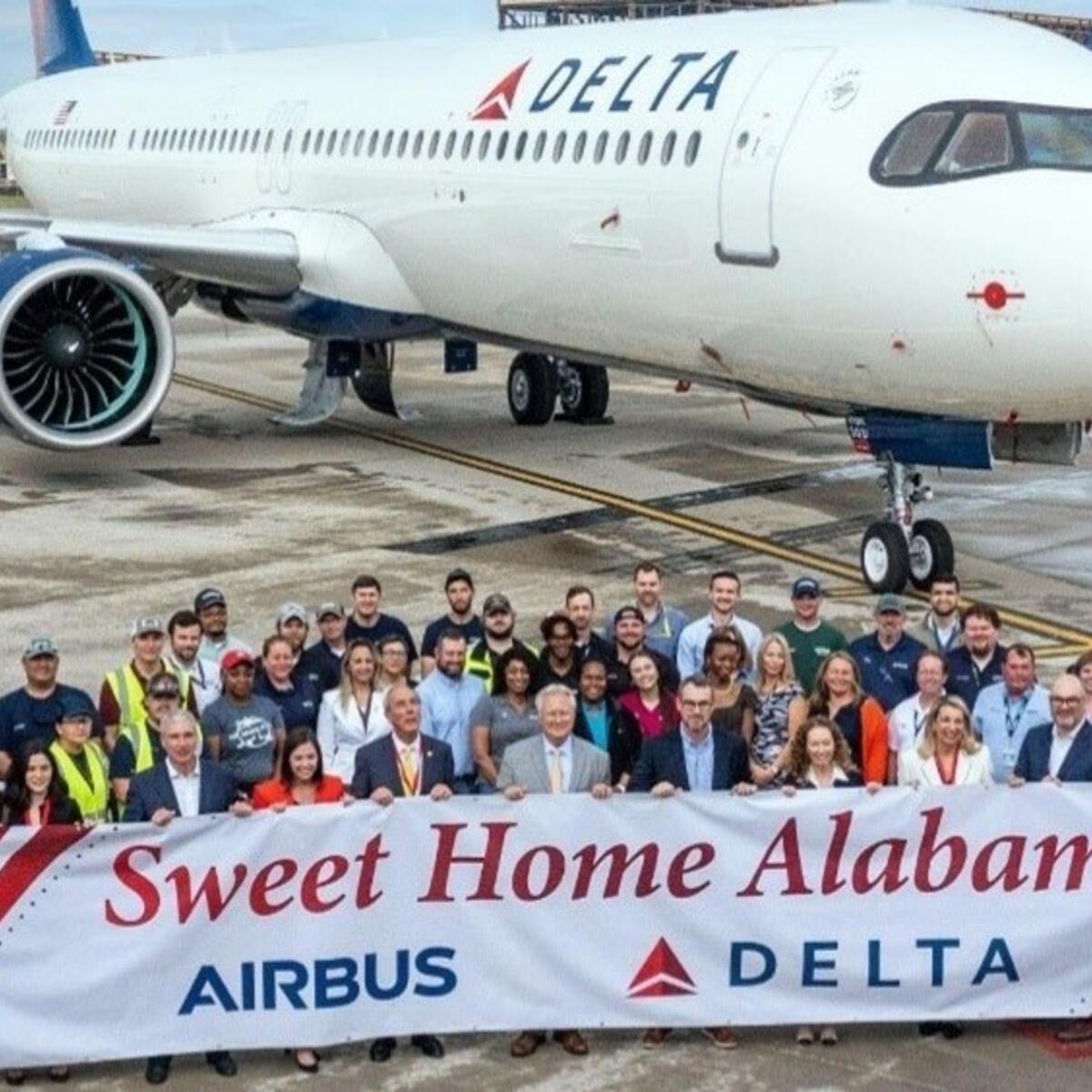 Delta, Airbus and government leaders gathered in Mobile, Alabama, this week to celebrate the production of Delta’s 100th U.S.-produced Airbus A321. 