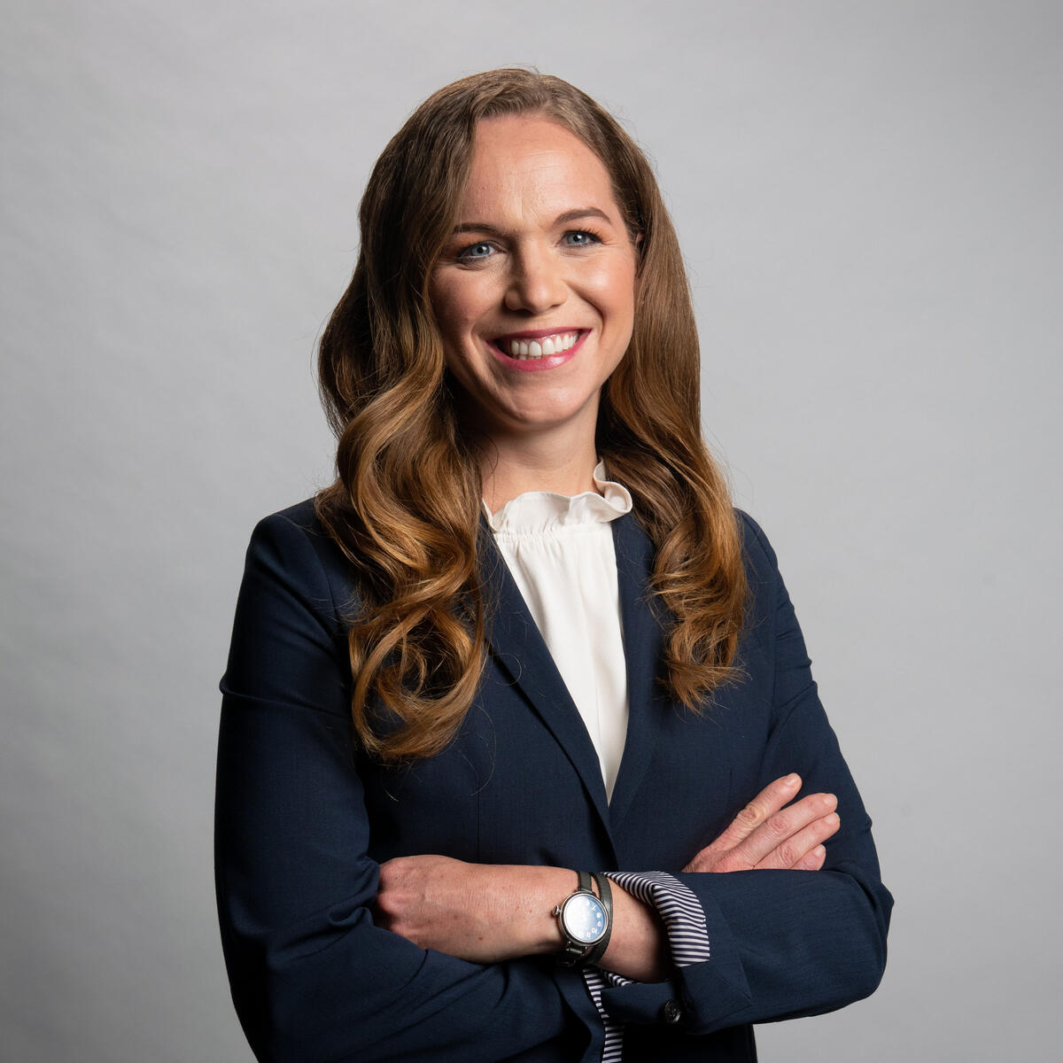 A headshot of Amelia DeLuca, Delta's Chief Sustainability Officer