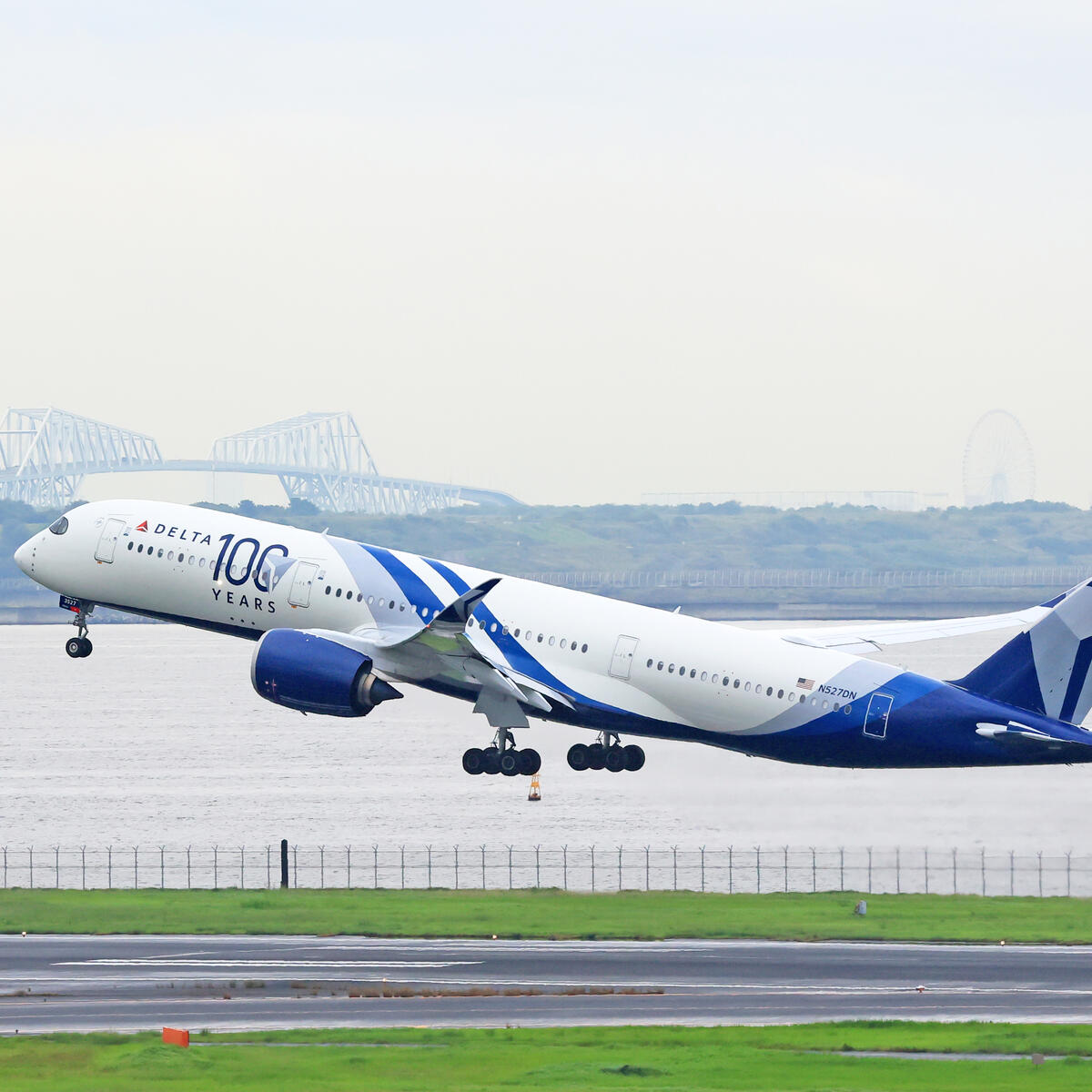Centennial A350 at HND