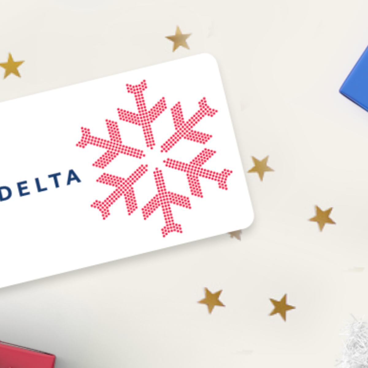 Delta holiday gift card