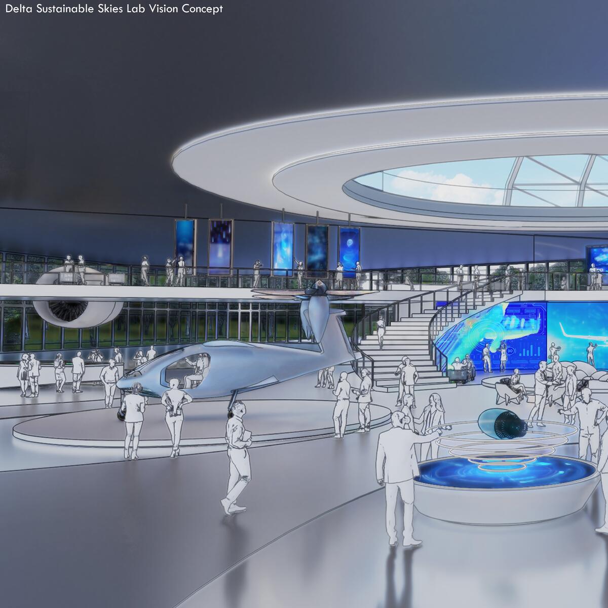 The Delta Lab will bridge the gap between fledgling ideas and proven innovation by focusing on clean fuel, efficient flying operations, revolutionary fleet concepts and sustainable travel & business practices.