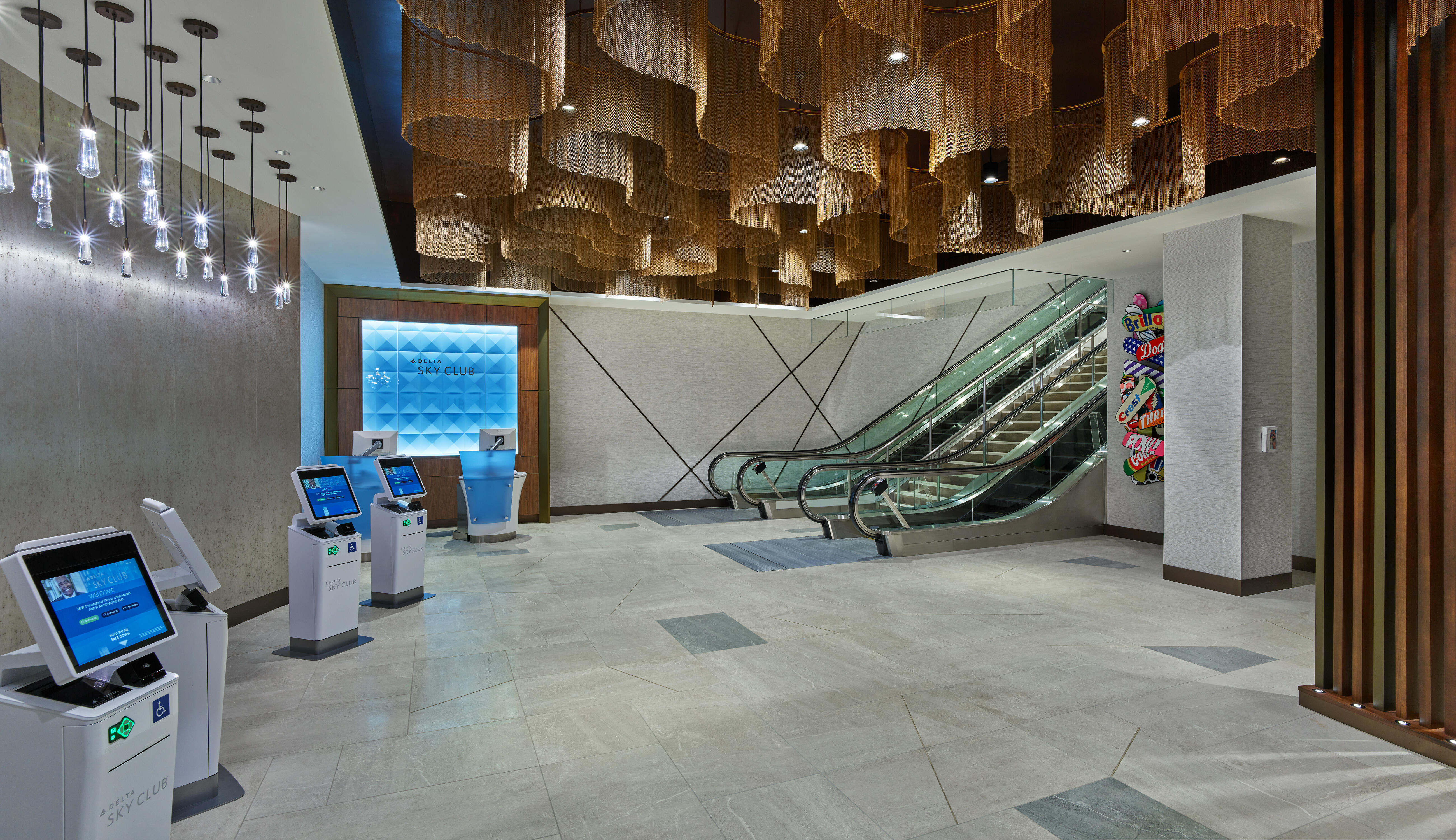 LAX Sky Club entryway