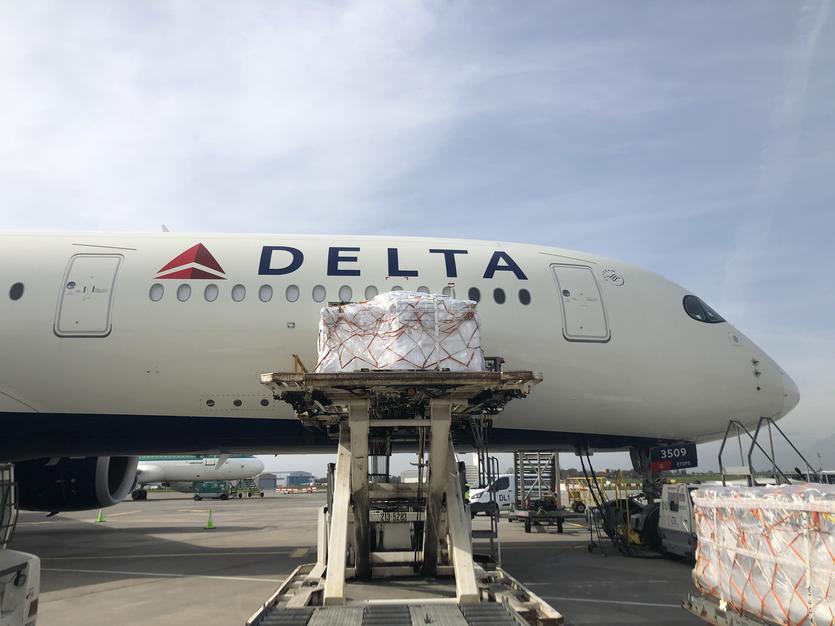 Delta Cargo Charter Flight