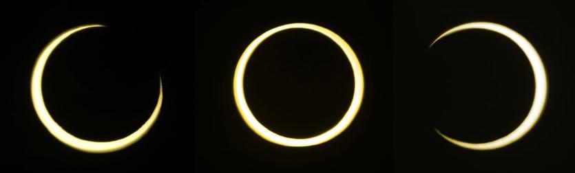 The annual eclipse on June 10, 2021. Photo by Bob King, Sky & Telescope