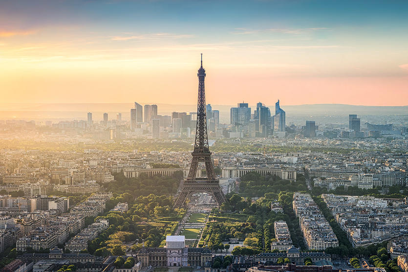 Paris France Skyline