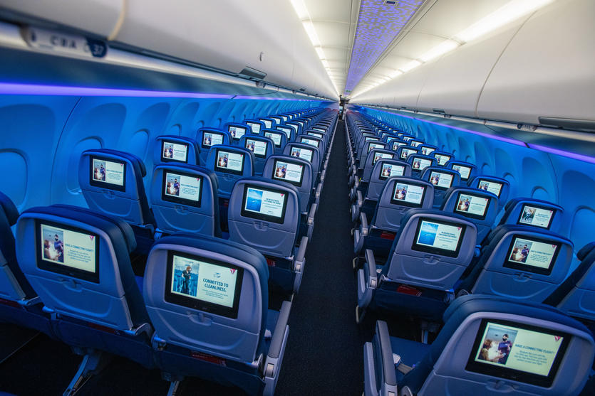 Delta A321neo cabin
