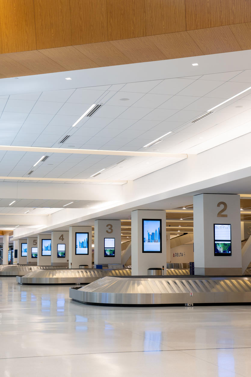 Baggage Claim Area At Delta's Terminal At LaGuardia | Delta News Hub