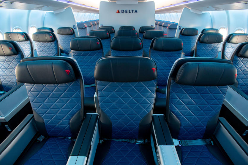Premium Select cabin aboard the A330-900neo