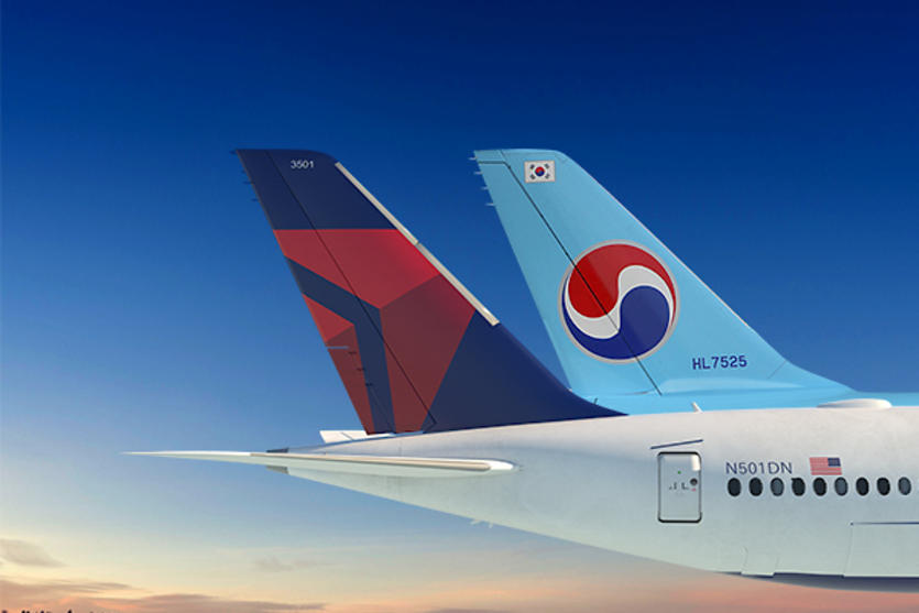 Korean Air and Delta Air Lines