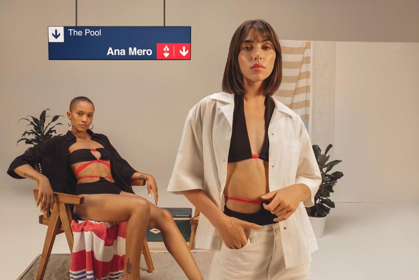 Ana Mero Swim: Size-inclusive swimsuit that can be worn in multiple styles so you can pack light.