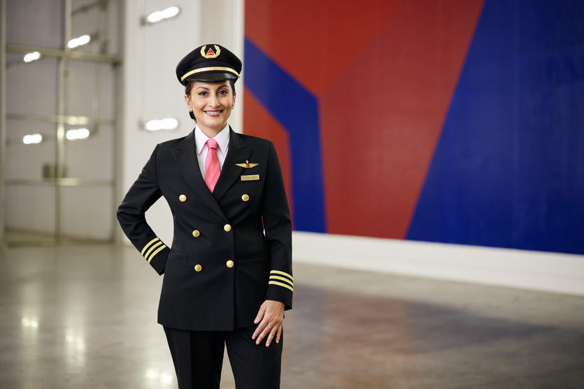A Delta First Officer wears pink in support of Breast Cancer Awareness Months. Delta raises money to support research through the Breast Cancer Research Foundation. Since the start of our partnership in 2005, Delta has raised $24.75M and funded 99 research projects.