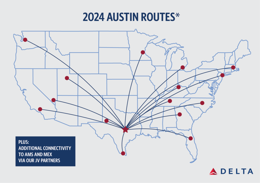 Austin Route Map 2023
